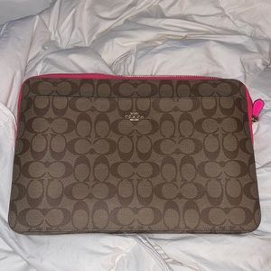 Coach Laptop case🍁🍁